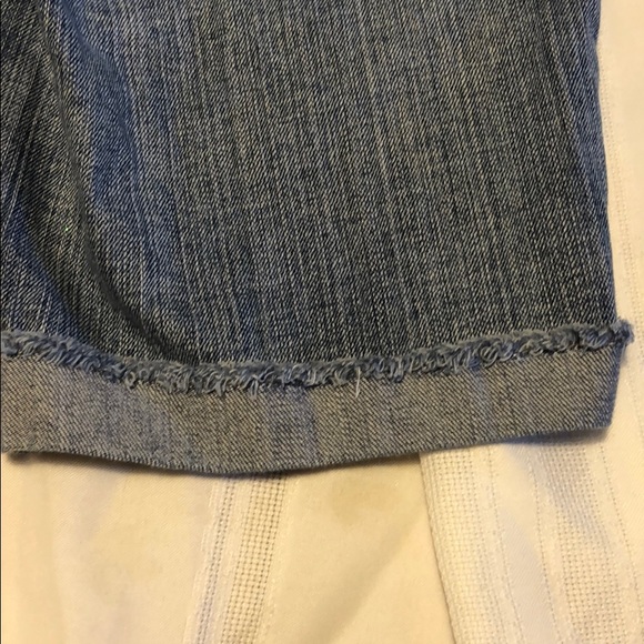 FOX DENIM EUC size 1 shorts with cuffs - Picture 4 of 6